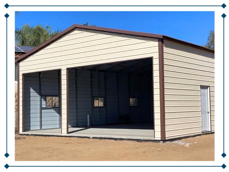metal garage
