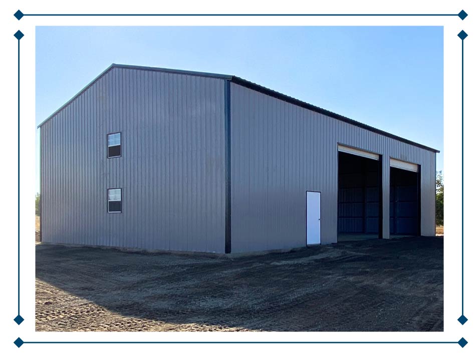 metal clear span building