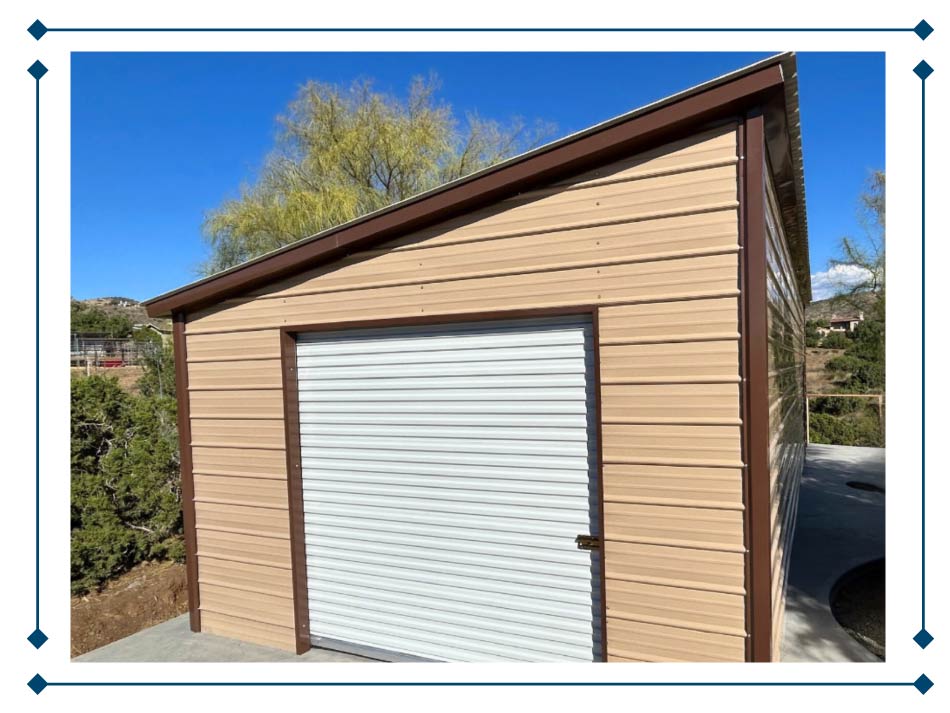 metal lean to carport