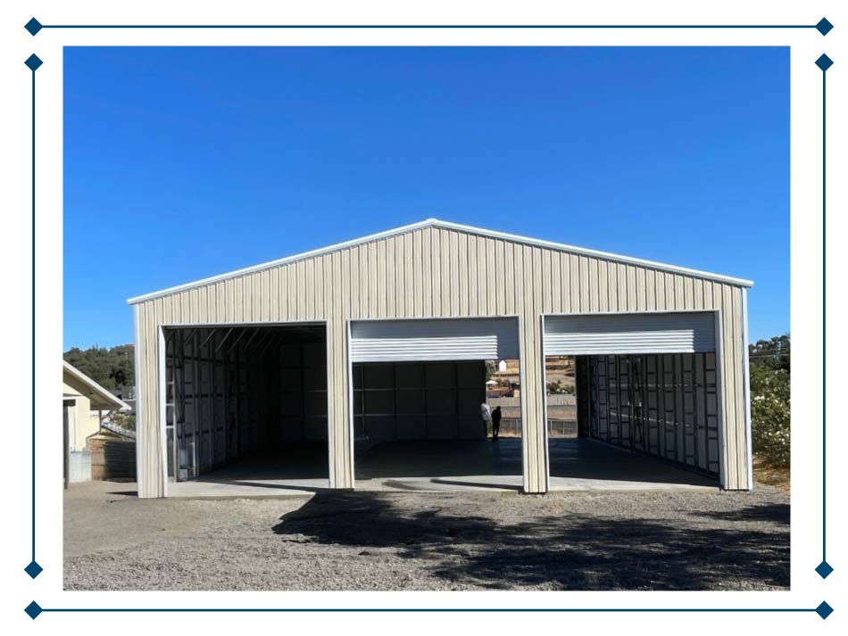 metal clear span building