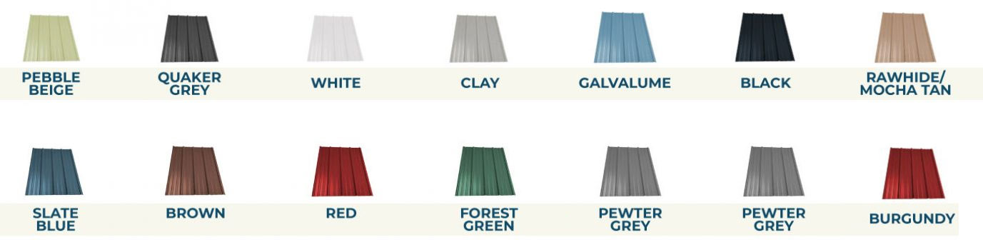 carport color chart