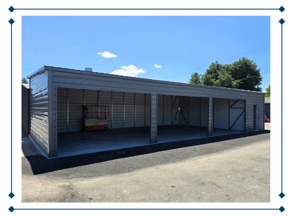 metal lean to carport