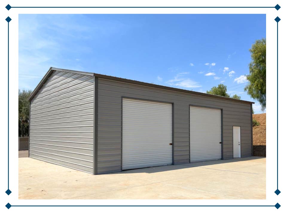 metal garage building