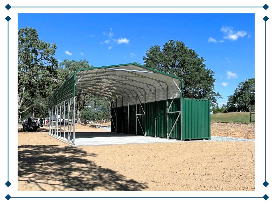 metal carport building