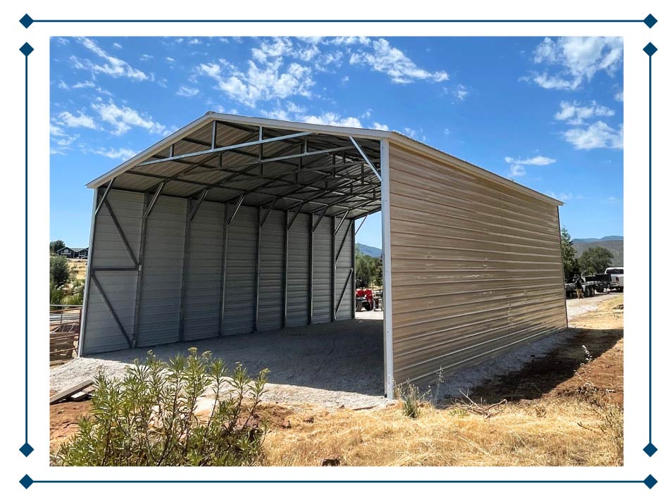 metal rv cover carport