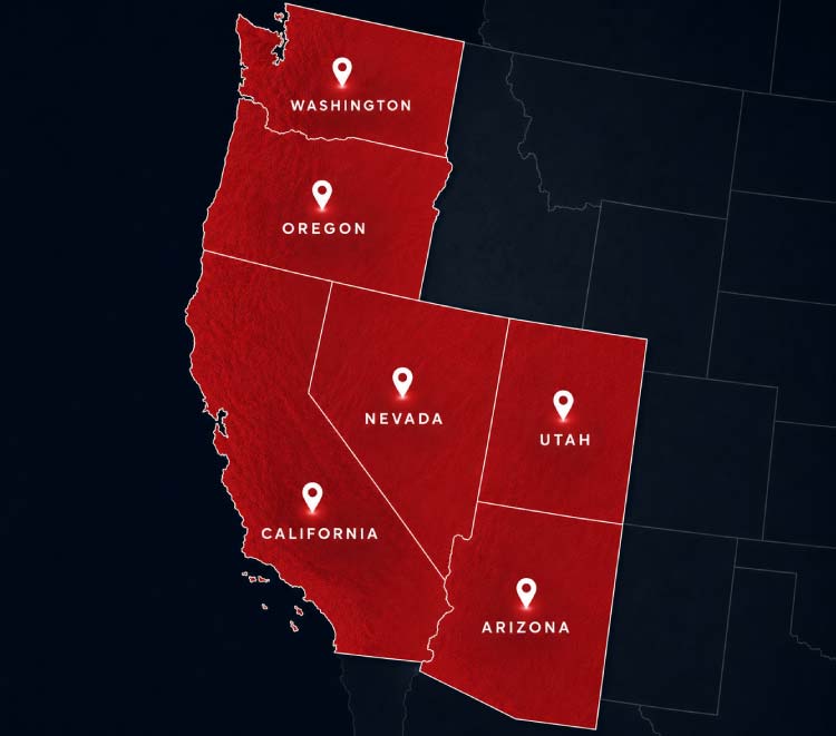 Quality STRUCTURES Built Across CA, NV, UT, AZ, WA & OR