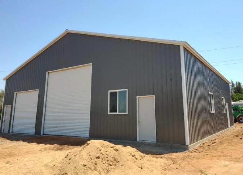wide span building in california