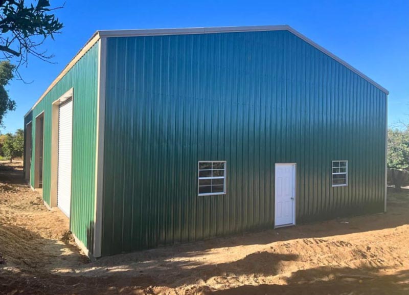 wide span building in california