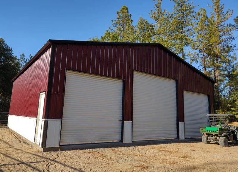 wide span building in california