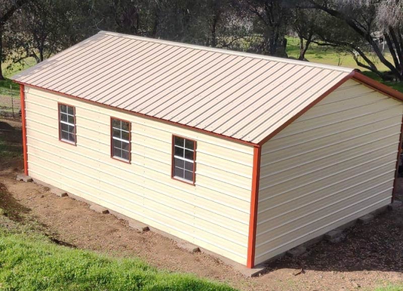 a vertical carport