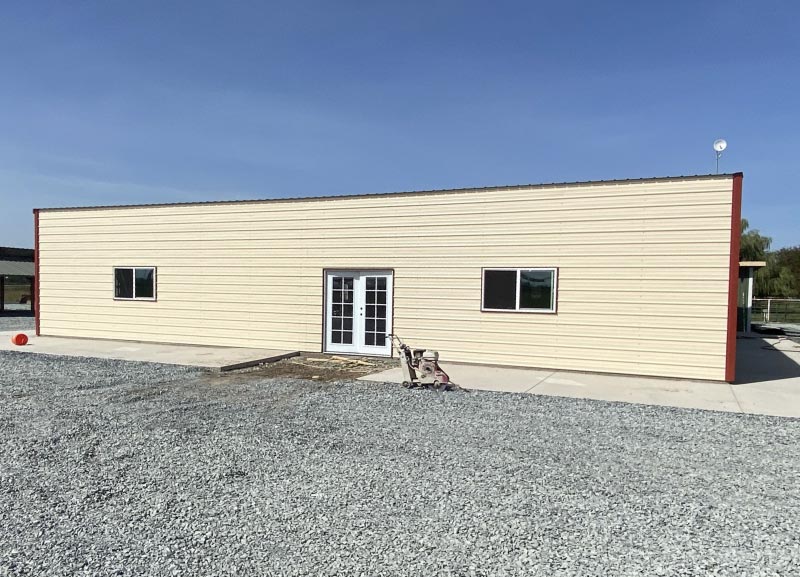 wide span building in california